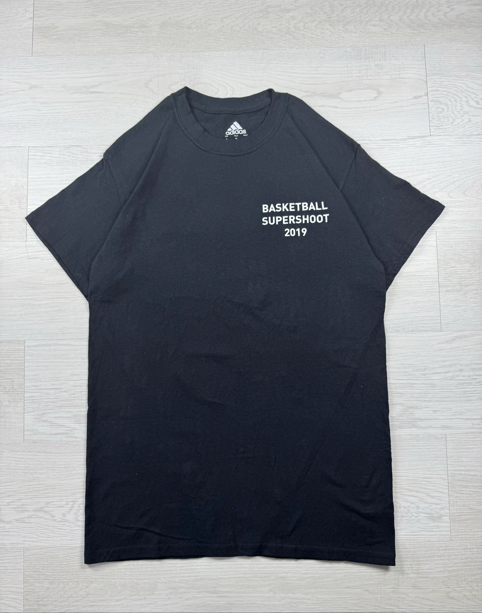 Adidas Basketball Supershoot 2019 T-Shirt Black S Logo
